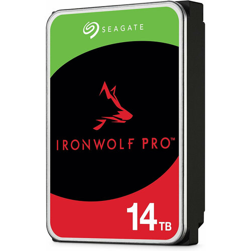 Жесткий диск Seagate SATA-III 14TB ST14000NT001 NAS Ironwolf Pro 512E (7200rpm) 256Mb 3.5 жесткий диск 8tb sata 6gb s seagate st8000ne001 3 5 ironwolf pro nas 7200rpm 256mb