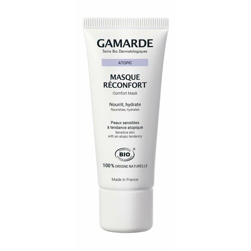 Успокаивающая маска-комфорт для чувствительной и атопичной кожи лица / Gamarde Atopic Masque Reconfort