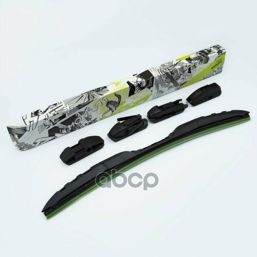 Щетка Стеклоочистителя 410Мм16 Гибрид3 Адаптера Surai SURAI арт SRS 70404 1107₽