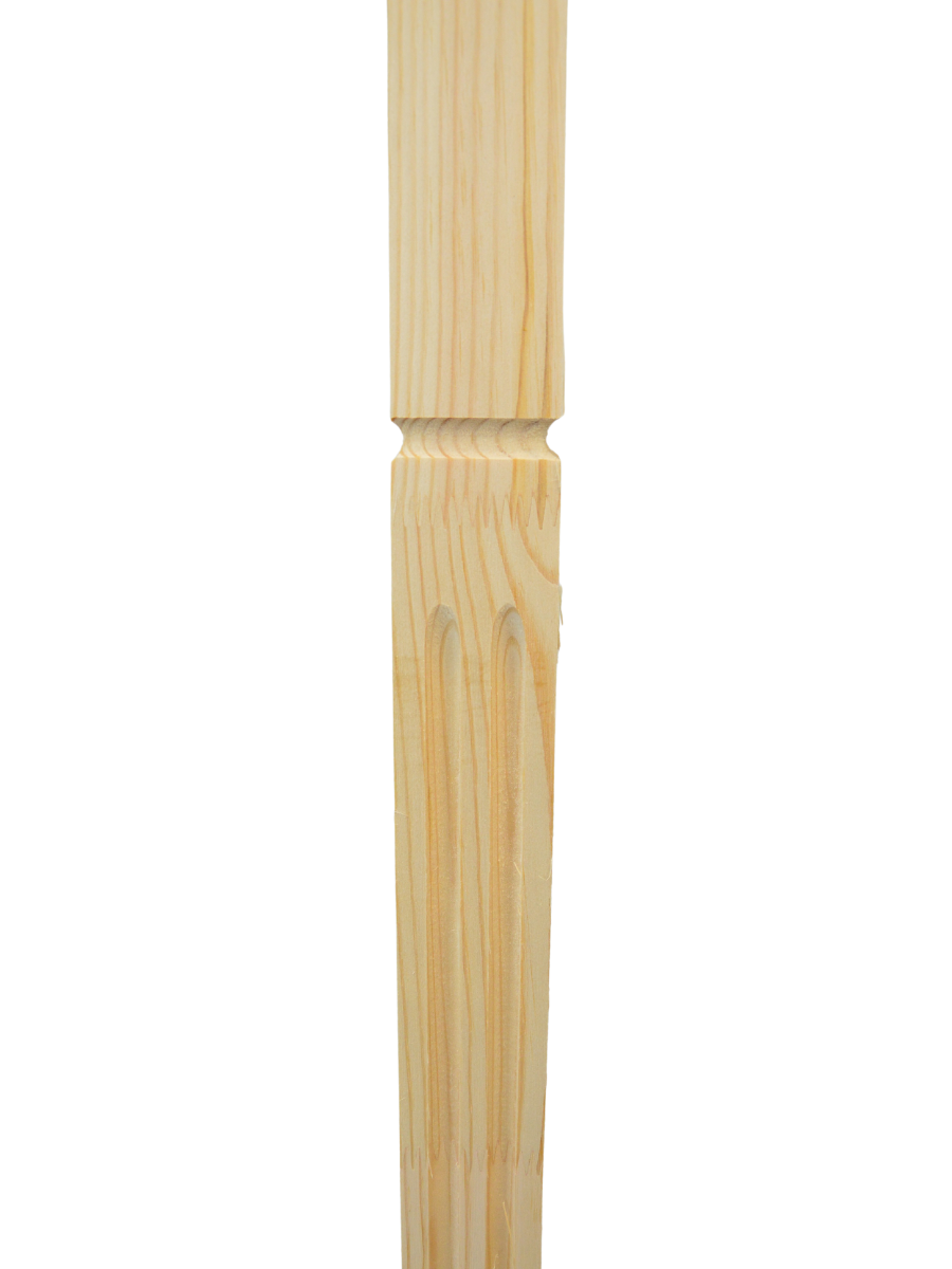 Балясина деревянная 50х50х900 №13Д, сосна, сорт АА, без сучков, 5шт. - фотография № 5