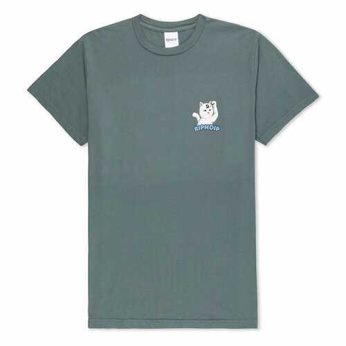 фото Футболка ripndip, размер l, серый
