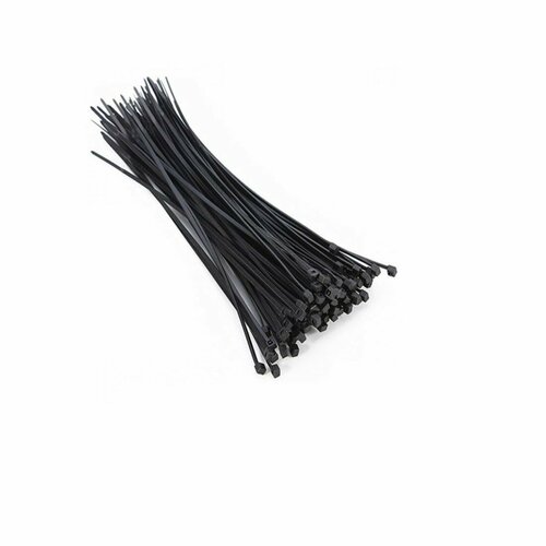 Стяжка кабельная 100 шт черная нейлон 48 х 200 мм 443₽