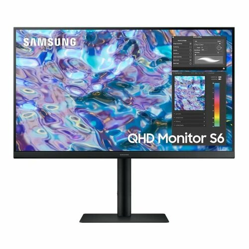 27 Монитор 2K QHD Samsung S27B610EQI 2560x1440 IPS 75 Гц Black 3043100₽