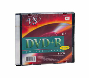 Диск VS DVD+R 8,5 GB 8x Double Layer SL Ink Print