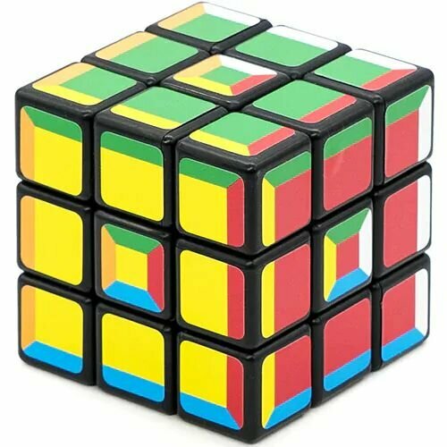 Головоломка / Calvin's Puzzle Super 3x3x3 Cube Черный / Развивающая игра головоломка кубик ромб puzzle cube
