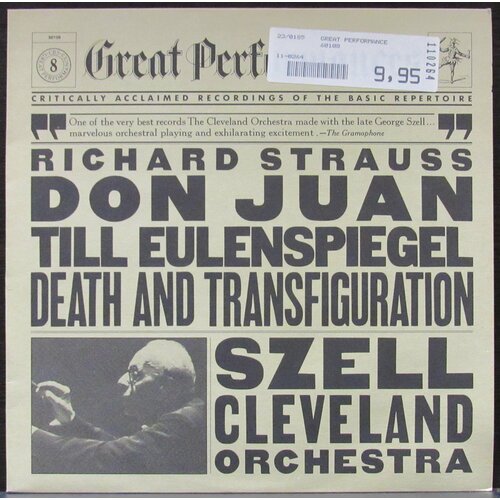 Strauss Richard Виниловая пластинка Strauss Richard Don Juan виниловая пластинка kempe rudolf r strauss also sprach zarathustra till eulenspiegel don juan salome metamorphosen 0190296198281