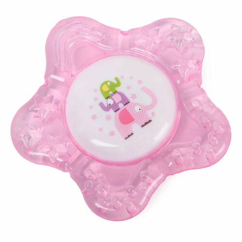 Прорезыватель BabyGo Звездочка с водой Pink