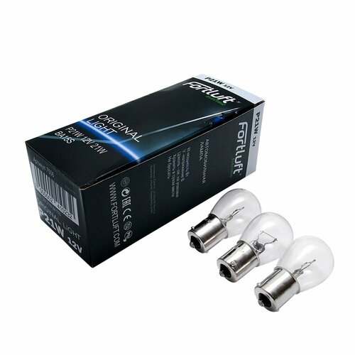 Лампа P21W 12V BA15S Original light 10шт 7506-10 241₽