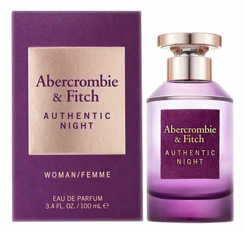 Abercrombie & Fitch Authentic Night Woman парфюмерная вода 50мл