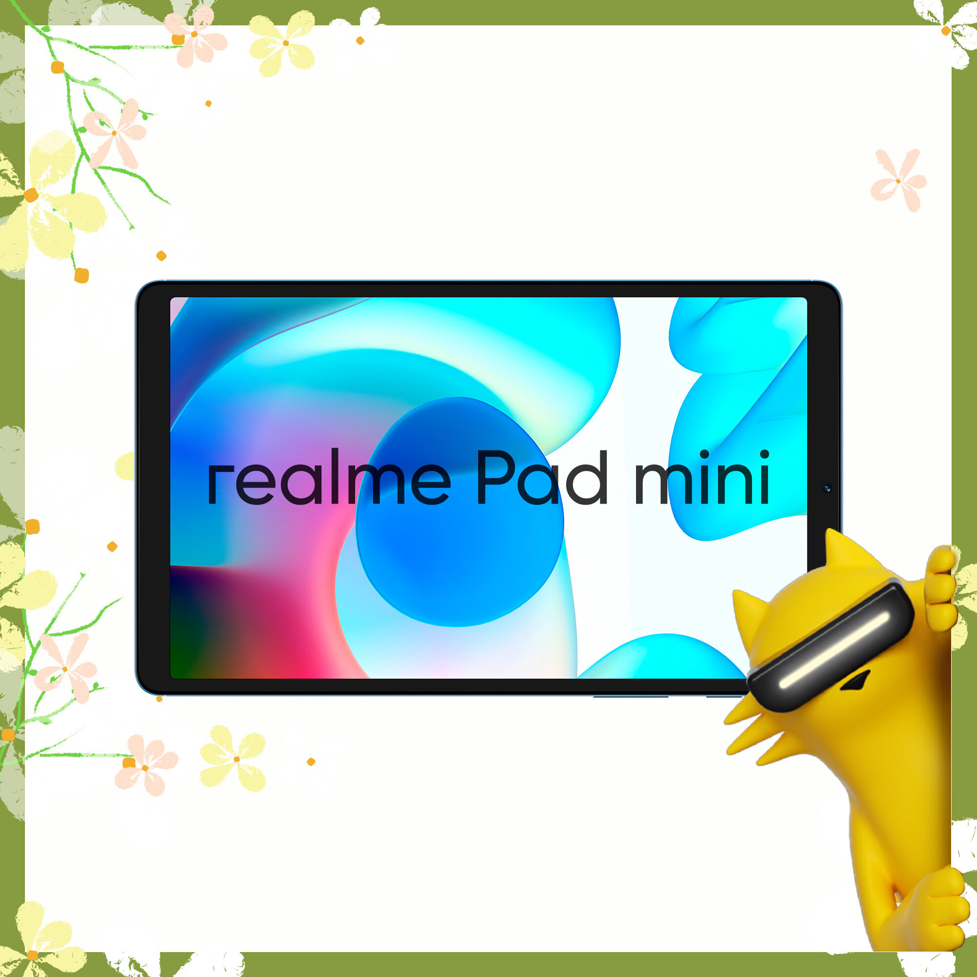 Планшет realme Pad mini 3+32 ГБ Синий