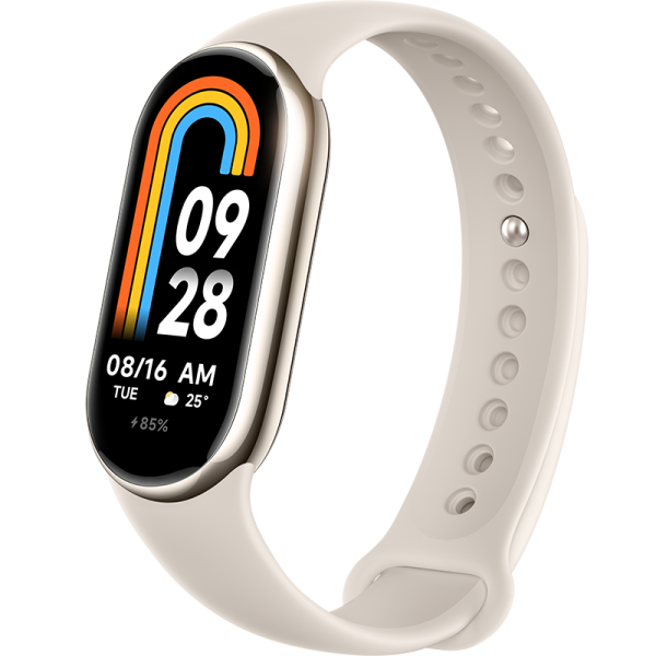 Xiaomi Смарт-браслет Xiaomi Mi Smart Band 8, золотистый (BHR7166GL)