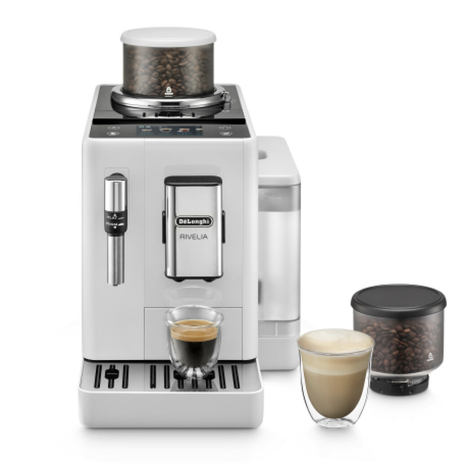 Кофемашина Delonghi EXAM440.35.W автоматическая кофемашина