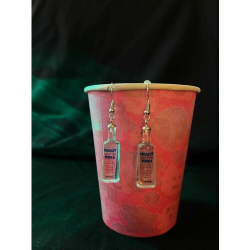 Серьги Хэнко, бесцветный