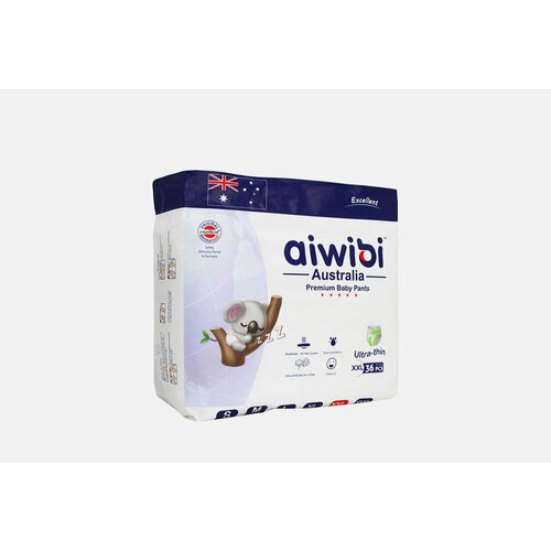 Трусики-подгузники 15-21кг Aiwibi Australia Premium XXL / количество 36 шт