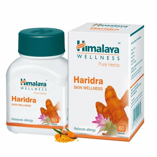 HARIDRA Skin Wellness, Himalaya (харидра, природный антибиотик, Хималая), 60 таб.