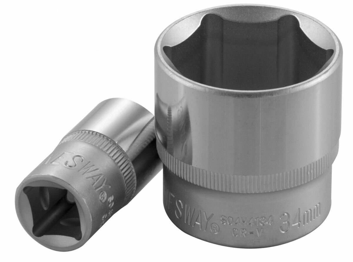 S04H4125 Головка торцевая 1/2"DR, 25 мм, код товара: 47222, артикул: S04H4125