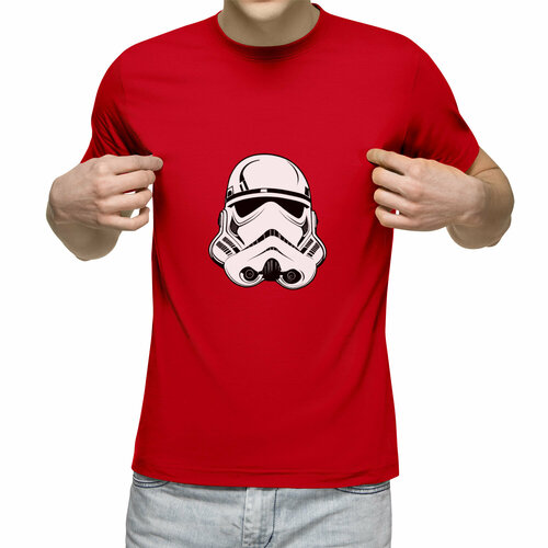 Футболка Us Basic, размер 2XL, красный светильник star wars stormtrooper icons