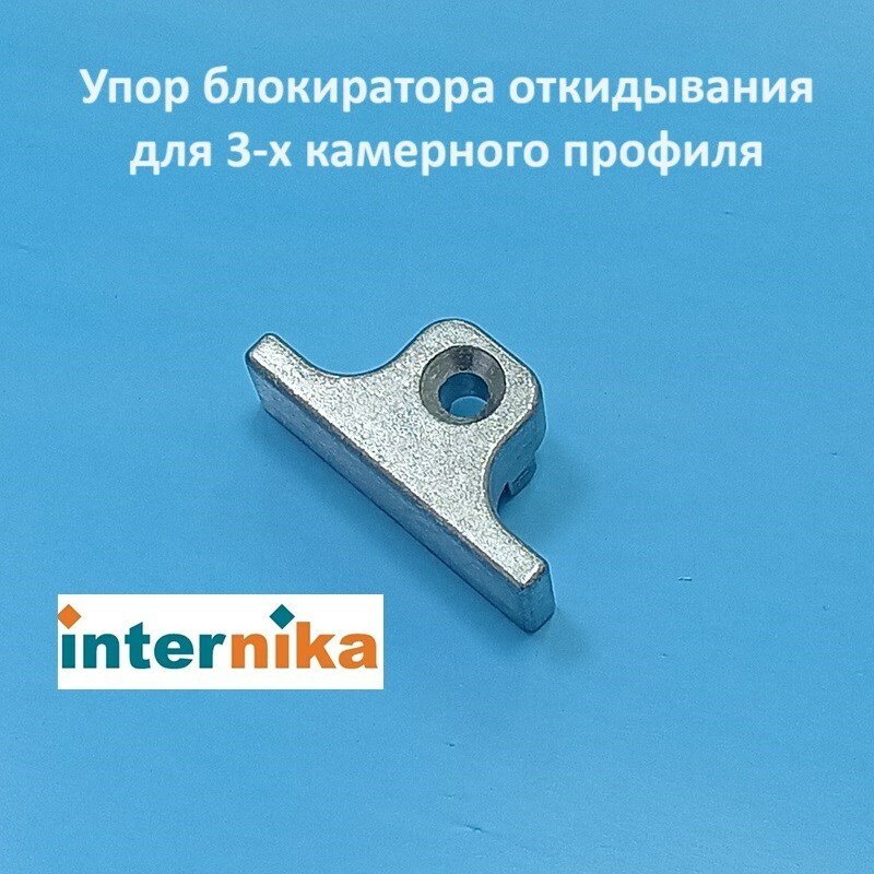 Internika KBE AD Упор блокиратора откидывания для 3-х камерного профиля