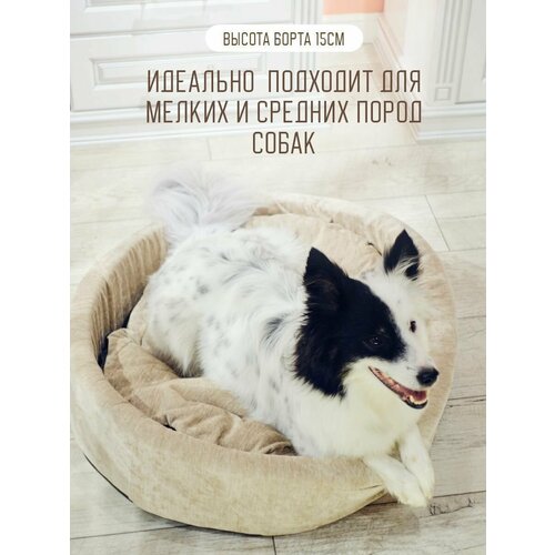 Матрас - Лежак Лежанка с подушкой для больших и средних пород собак и кошек. Большой