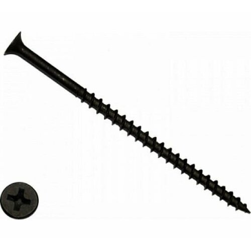 ПрофКрепеж Саморез черный, 4,2 х 70, 65 шт, 2 уп