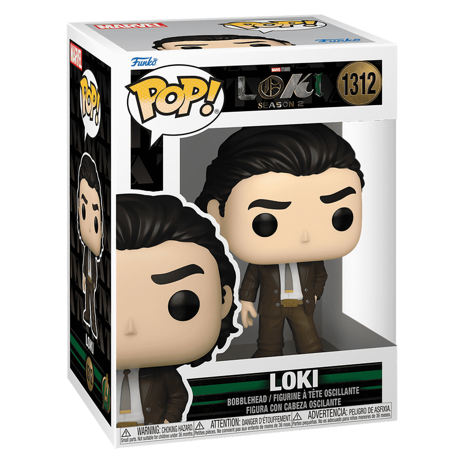 Фигурка Funko POP! Bobble Marvel Loki Season 2 Loki (1312) 72169