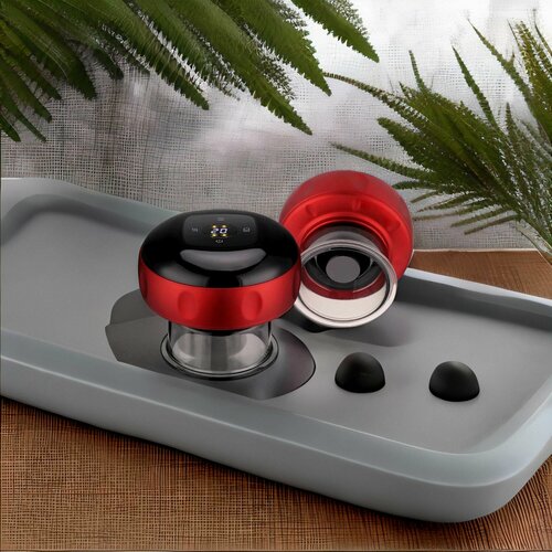 Вакуумный антицеллюлитный электрический массажер для тела улучшения кровообращения и облегчения боли в мышцах 1129₽