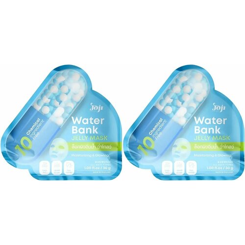 JOJI Маска-желе для глубокого увлажнения кожи лица, 30 г, 2 шт