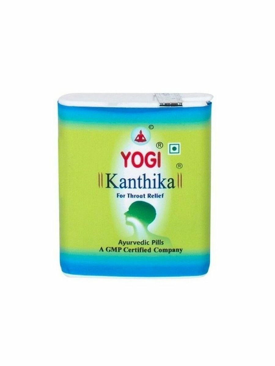 YOGI KANTHIKA Драже от боли в горле Йоги кантика 70 шт