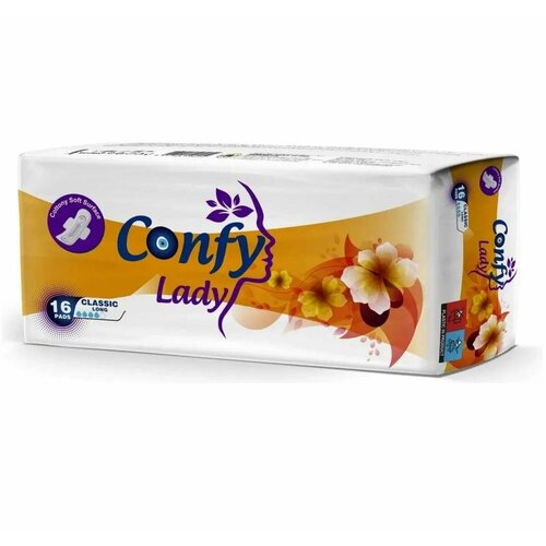 Прокладки Confy Lady, Classic long, 16 шт