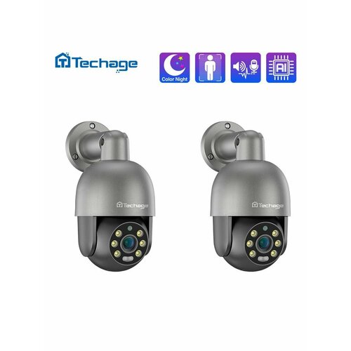 ТECHAGE Камера видеонаблюдения POE 5МП 8827₽