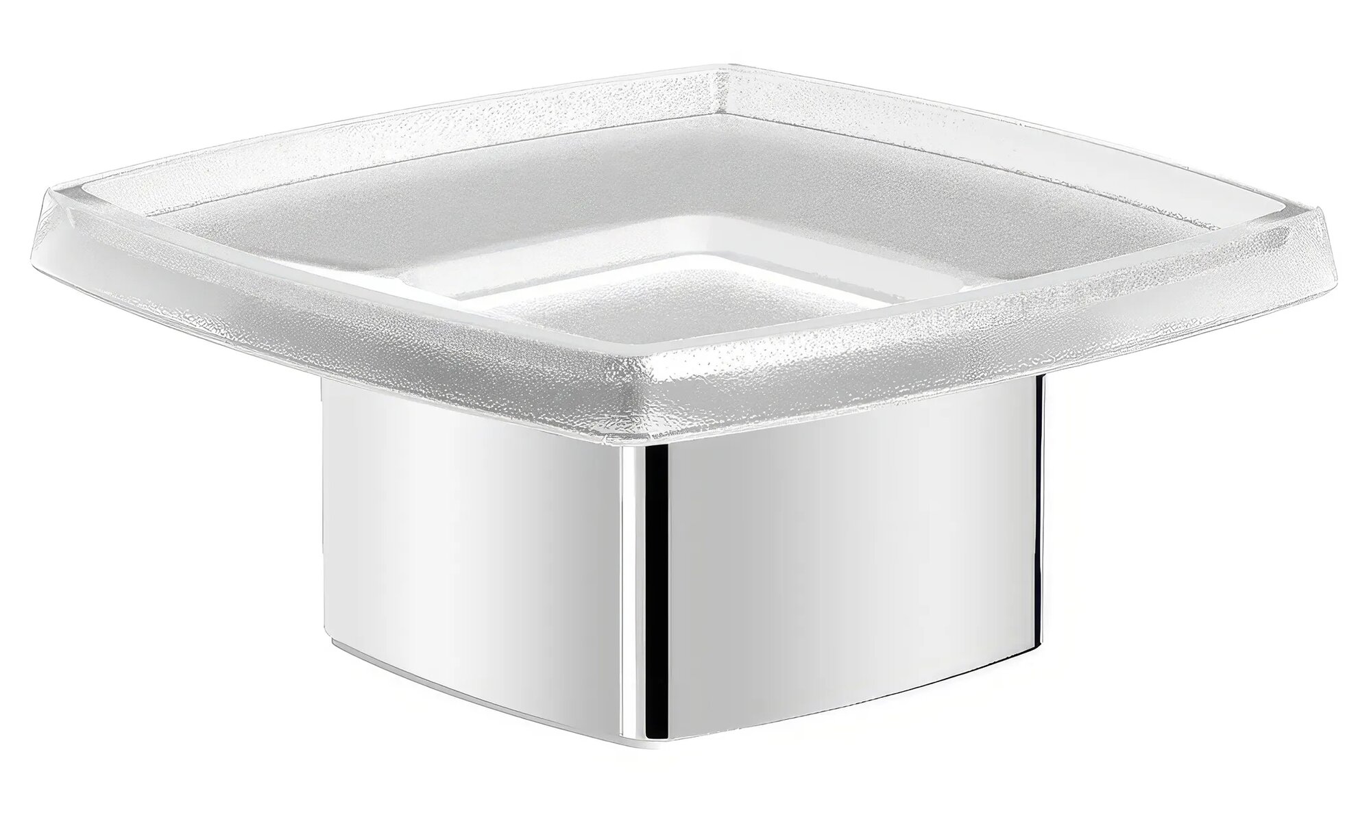 фото Мыльница стеклянная настольная квадратная Langberger 11317A