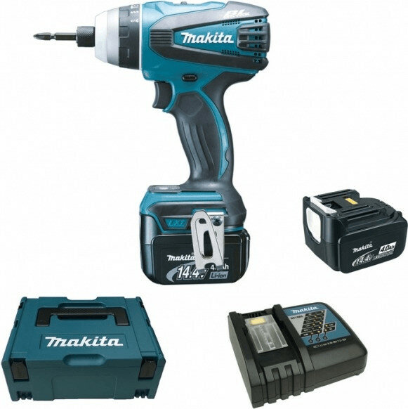 Дрель-шуруповерт Makita DTP131RMJ (2 x 4,0 Ah) +Зарядное устройство ( без Makpac Gr.2 )