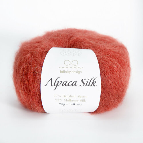 Infinity Design Alpaca Silk (3355 Rust)