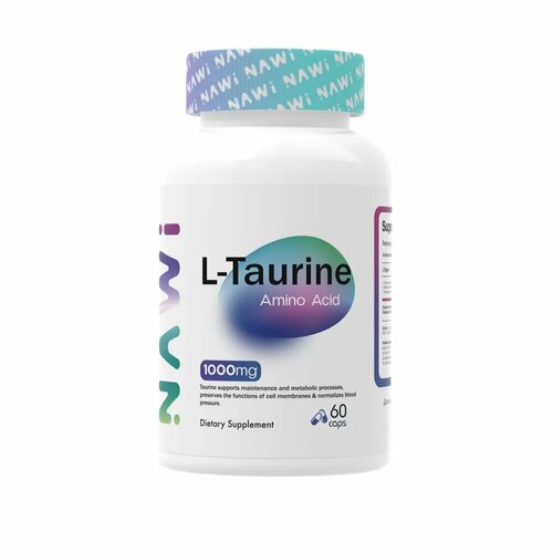 NAWI L-Taurine 1000 mg 60 caps