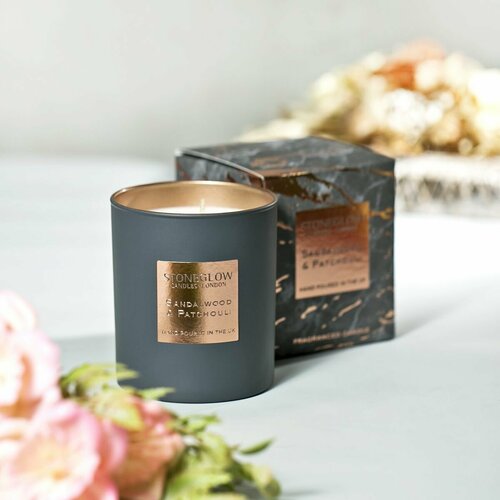 StoneGlow Интерьерная ароматическая свеча 