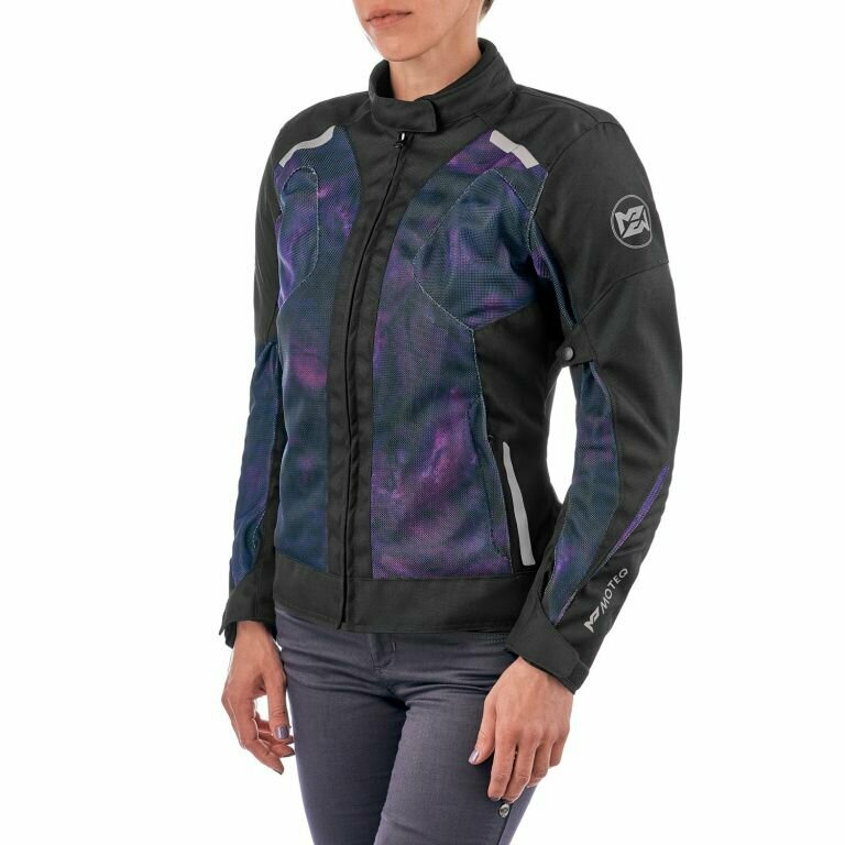 Moteq Куртка текстильная Destiny черно/фиолетовая XS