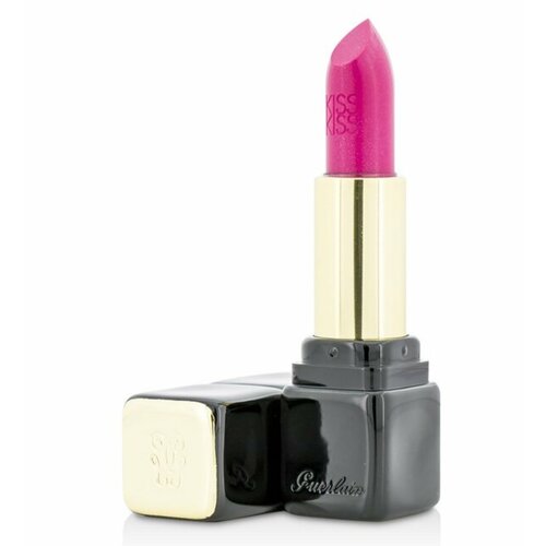 Помада Guerlain KissKiss Le Rouge creme galbant, оттенок 372 All about pink