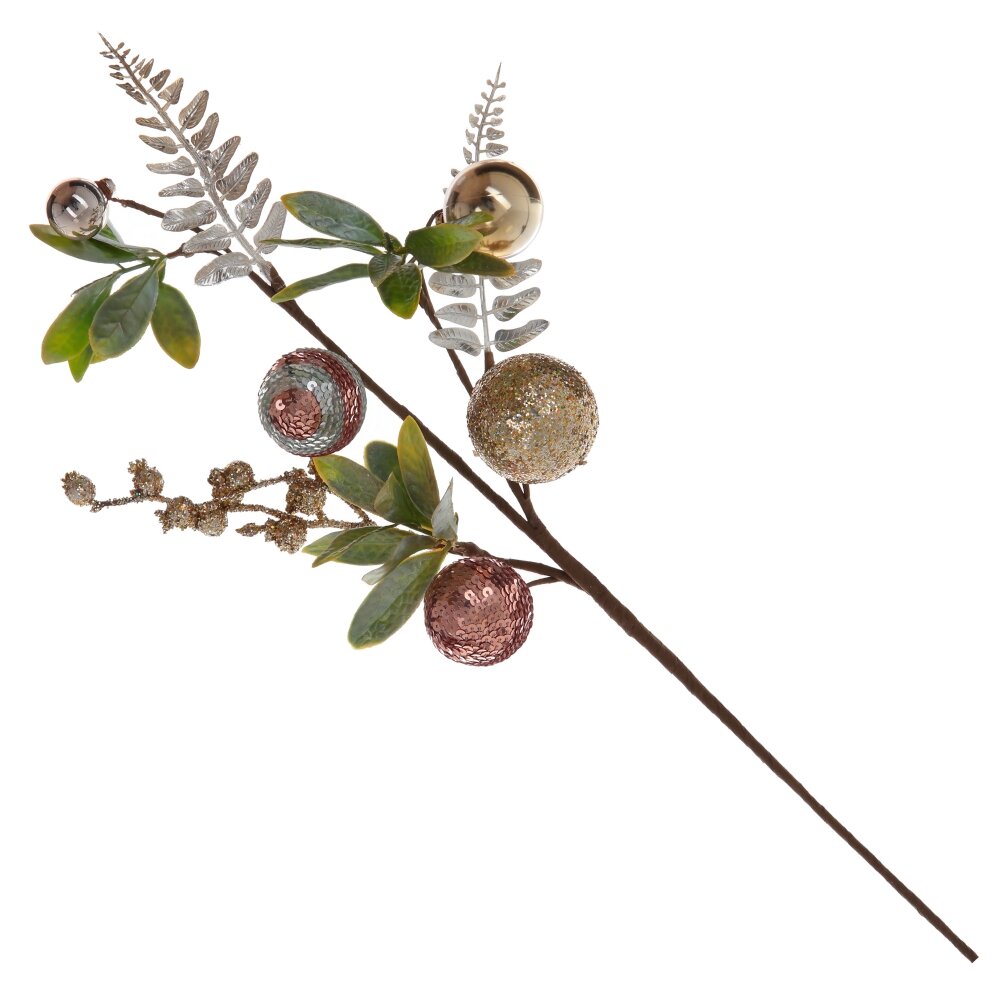 Искусственная ветка Remeco Collection 027196  новогодняя  53 см