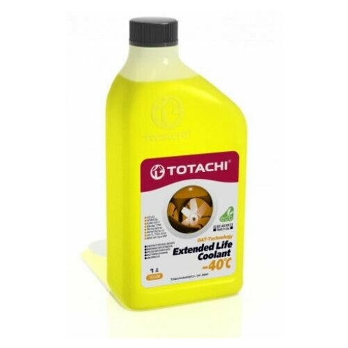 Охлаждающая жидкость TOTACHI ELC Yellow -40C 1л 43701