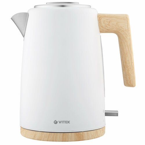 фото Чайник электрический vitek vt-1154 1,7л 2200вт белый