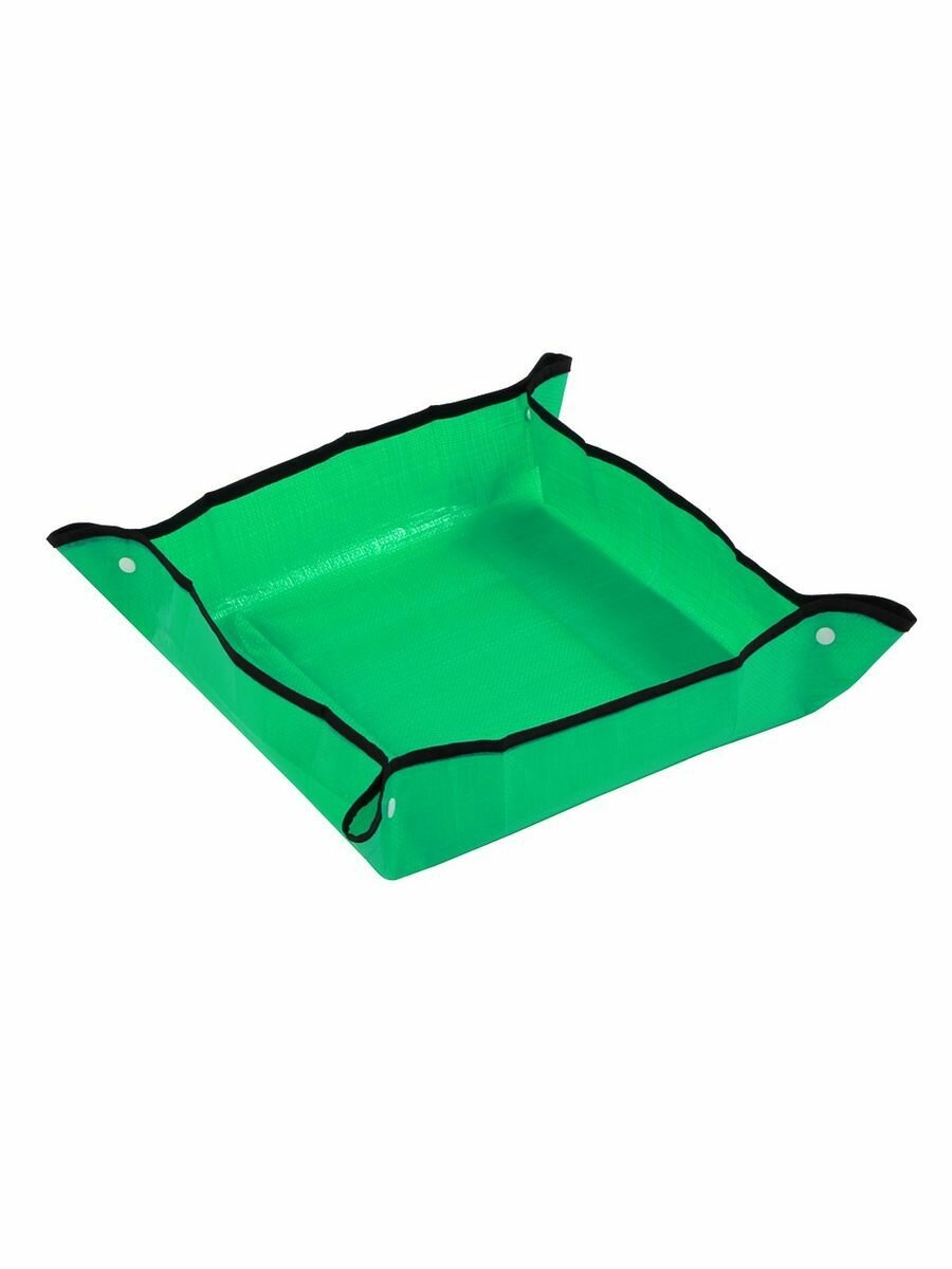 фото Коврик для садовых работ, 47.5х49см (+-2 см), зеленый