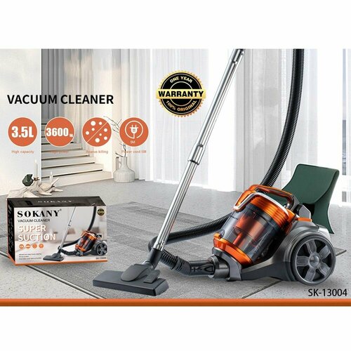 Бытовой многофункциональный пылесос мощностью 3600Вт и объемом 35 л 12475₽