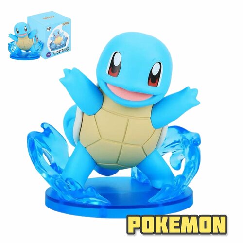 Коллекционная игрушка - Pokemon Squirtle набор pokemon фигурка squirtle silver metallic стикерпак pika 2