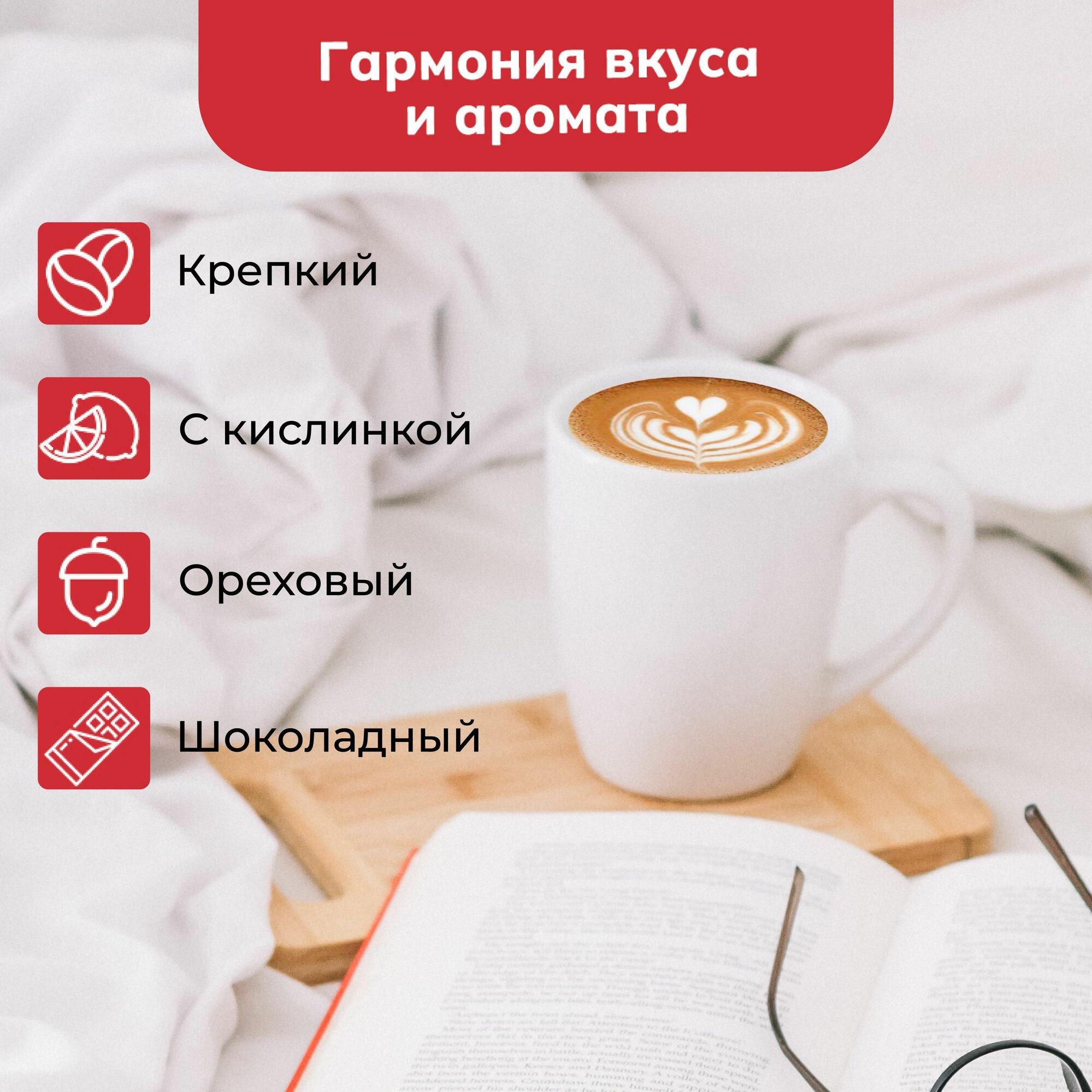 Кофе молотый Standard 500 г (Германия) натуральный,100% робуста темной обжарки, крепкий с кофеином — фото 1