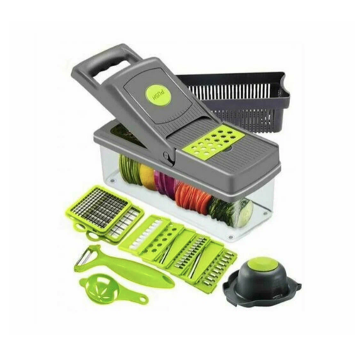 Овощерезка Veggie Slicer слайсер с контейнером 14 в 1 635₽