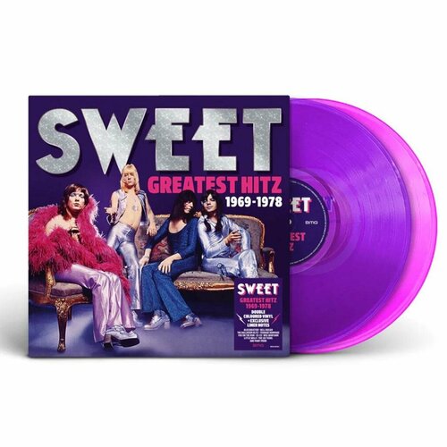 Виниловая пластинка SWEET / GREATEST HITZ! BEST OF 1969-78 (2LP, LIM. ED, VIOLET & PINK)