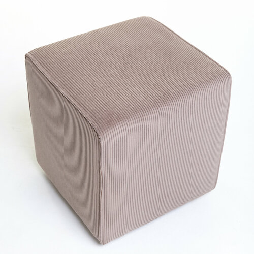 Пуф Gloster. SUPERA Luxemebel. Цвет Коричневый. Антивандальный велюр.