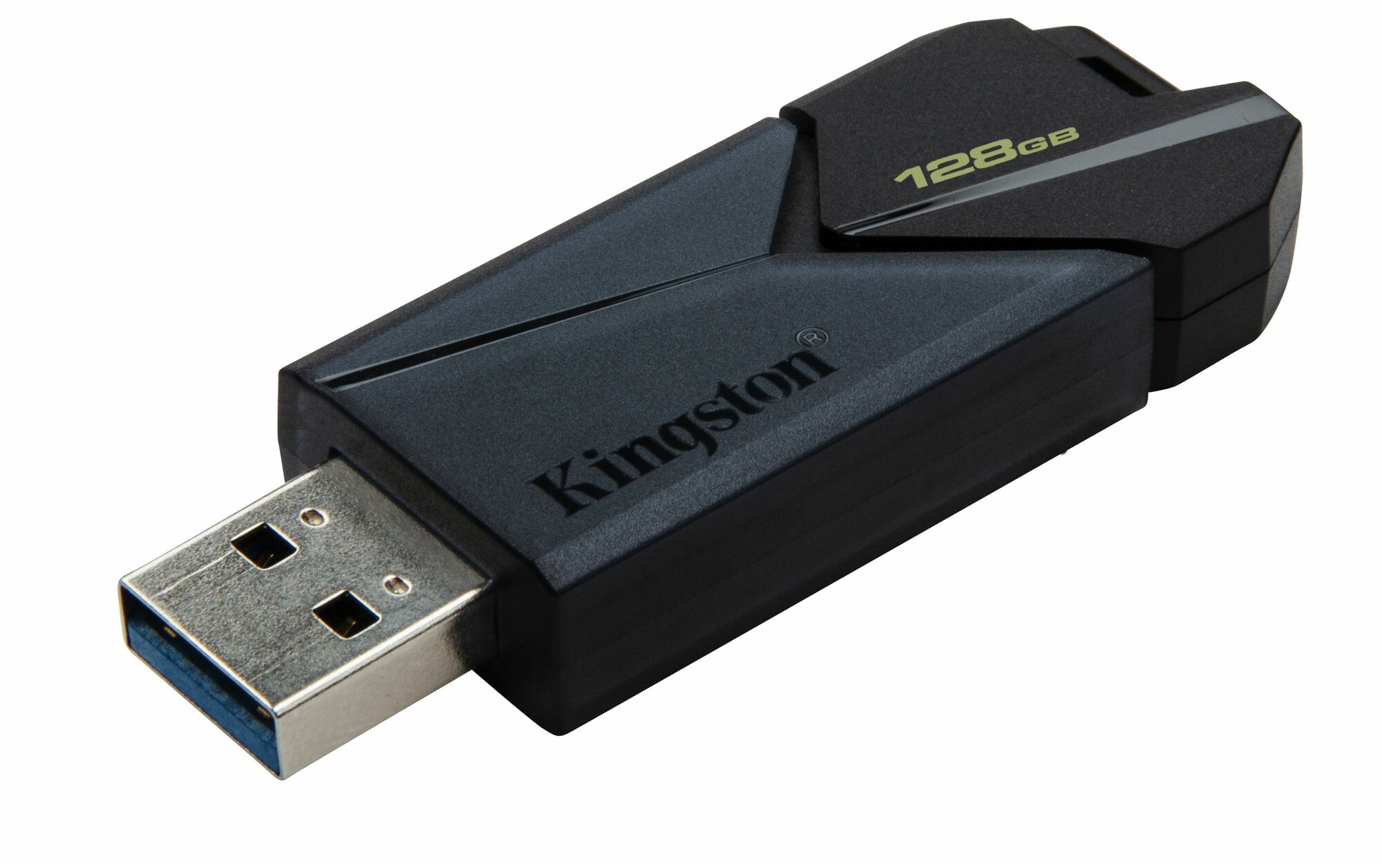 Накопитель USB 3.2 128GB Kingston DTXON/128GB Gen 1, матовый чёрный корпус - фото №8