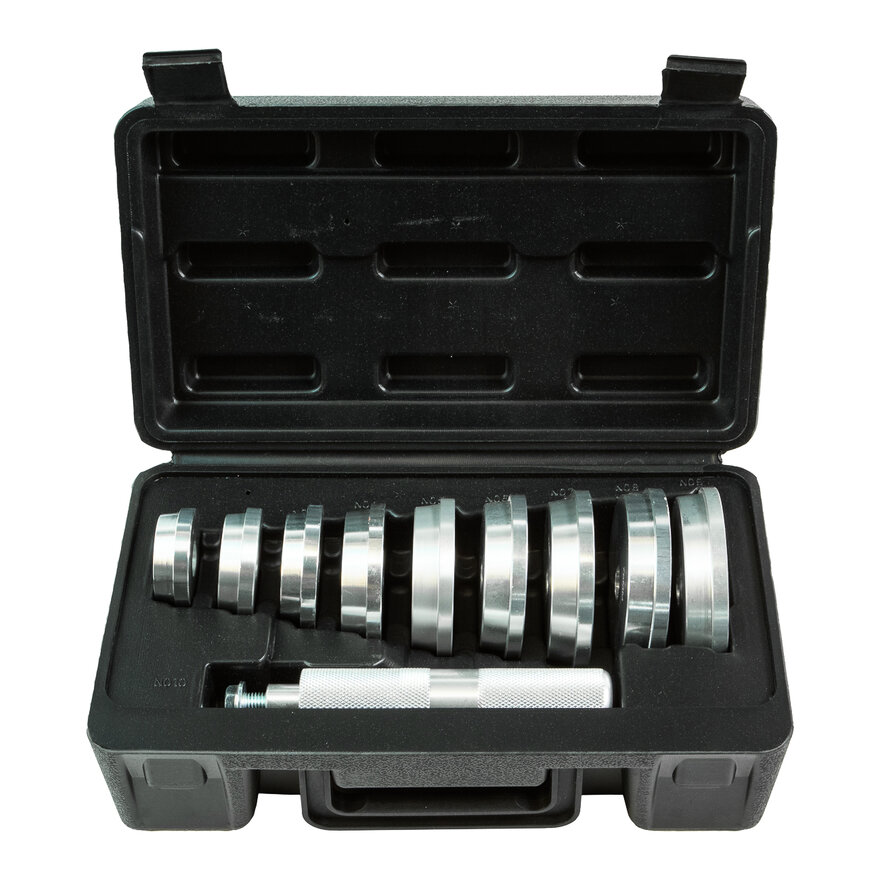 SpecX A01628 Набор оправок для запрессовки сальников и подшипников, 10 пр. - фото №2