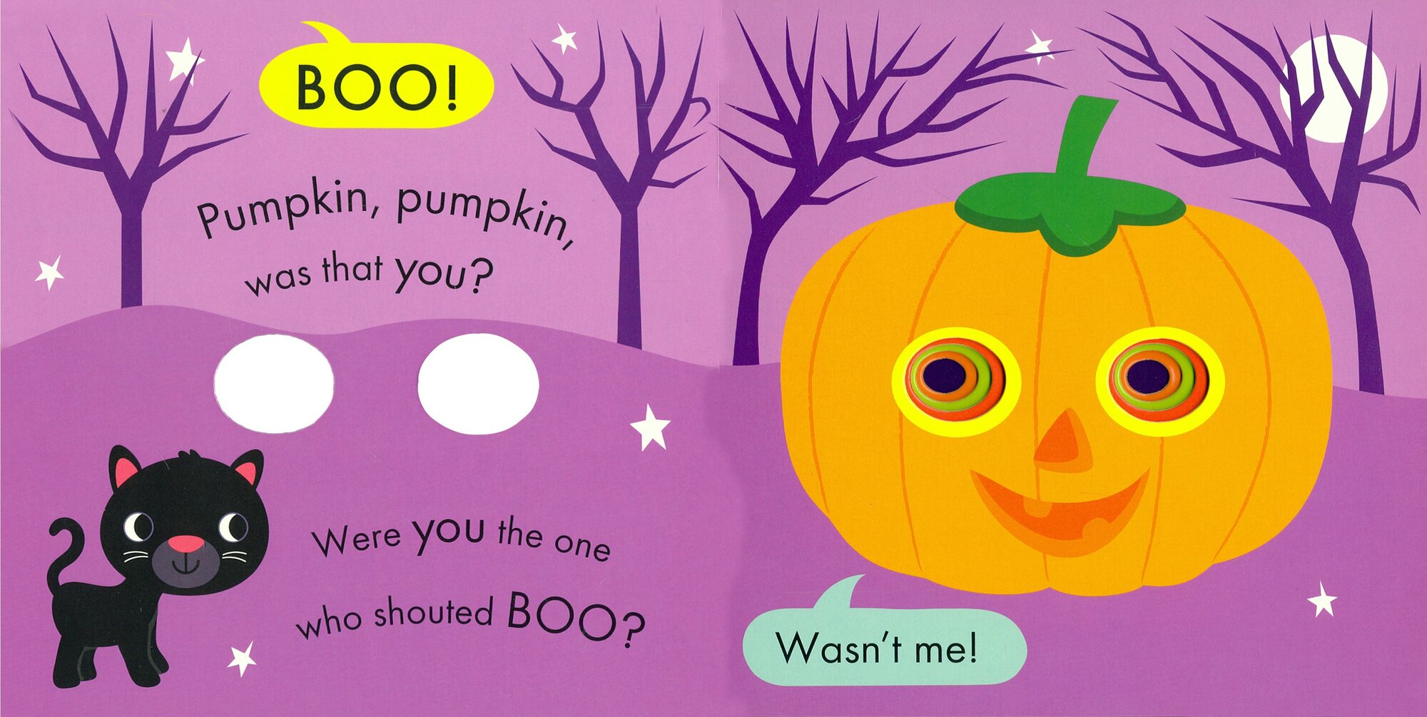 Boo!: A book of spooky surprises (board book) - фото №2